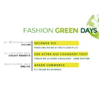 Fashion Green Days "ON LINE"